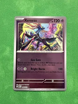 Xerneas (Reverse Holo) 064 /132 - Mega Evolution - Pokemon - NM/M - Image 1