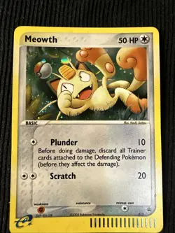Meowth 013 - Promo Pokemon TCG (Nintendo Black Star Promos 13) - 2003 - Image 1