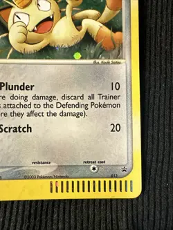 Meowth 013 - Promo Pokemon TCG (Nintendo Black Star Promos 13) - 2003 - Image 4