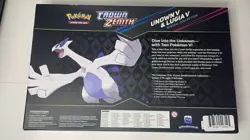 Pokemon TCG Crown Zenith Lugia V & Unown V Special Collection Box Sealed - Image 2