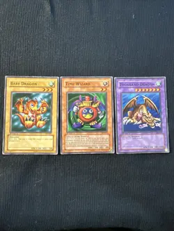 Yugioh Time Wizard Baby Dragon & Thousand Dragon Speed Duel 1st Set Joey Wheeler - Image 1