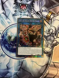 (MP25) Yugioh Duel Link Dragon, the Duel Dragon MP25-EN039 Starlight Rare 1st NM - Image 1