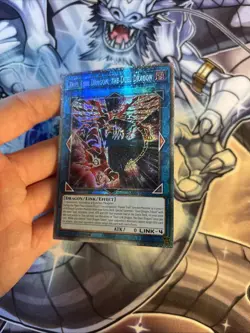 (MP25) Yugioh Duel Link Dragon, the Duel Dragon MP25-EN039 Starlight Rare 1st NM - Image 2