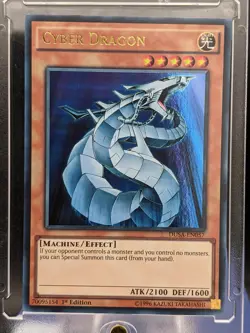 Cyber Dragon DUSA-EN057 1st Edition LP Yugioh Cards - Image 1