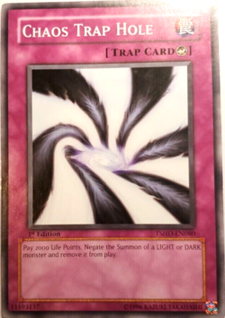 YuGiOh! - Chaos Trap Hole - TSHD-EN080 - 1st Edition - Common - Image 1