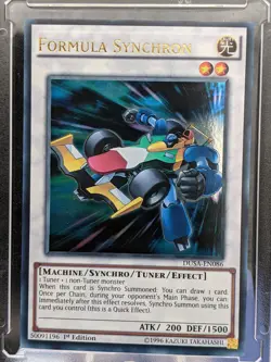 Formula Synchron DUSA-EN086 1st Edition LP/NM Yugioh Cards - Image 1