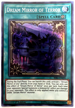 YuGiOh! - Dream Mirror of Terror - RIRA-EN090 - 1st Edition - Super Rare - Image 1