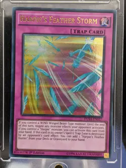Harpie's Feather Storm DUSA-EN027 1st Edition LP/NM Yugioh Cards - Image 1