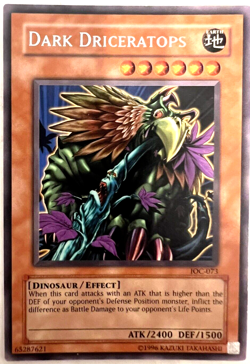 YuGiOh! - Dark Driceratops - IOC-073 - Unlimited - Rare - Image 1