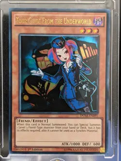 Tour Guide From the Underworld DUSA-EN091 1st Edition LP/NM Yugioh Cards - Image 1