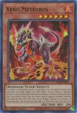 Xeno Meteorus - WISU-EN001 - Super Rare - 1st Edition NM Yugioh Wild Survivors - - Image 1