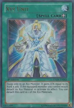 Xyz Unit - GAOV-EN062 - Ultra Rare - Unlimited Edition NM Yugioh Galactic Overlo - Image 1