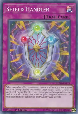Shield Handler - MP19-EN125 - Common - 1st Edition NM Yugioh 2019 Gold Sarcophag - Image 1