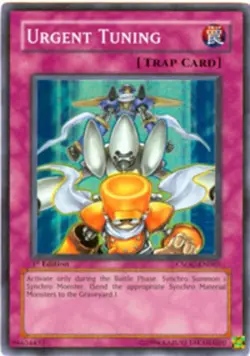 Urgent Tuning - CSOC-EN065 - Super Rare - Unlimited Edition LP Yugioh Crossroads - Image 1