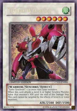 Turbo Warrior - CT05-EN004 - Secret Rare - Limited Edition NM Yugioh MISC - Image 1
