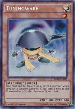 Tuningware - LC5D-EN007 - Secret Rare - 1st Edition NM Yugioh Legendary Collecti - Image 1