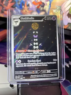Gothitelle SVP 211 Black Star Promo Black Bolt White Flare Pokemon Card TCG - Image 1