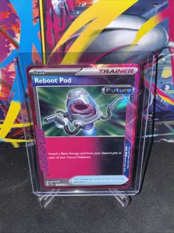 Reboot Pod Ace Spec Trainer Pokemon Card Temporal Forces 158 - Image 1