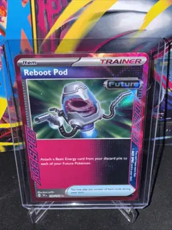 Reboot Pod Ace Spec Trainer Pokemon Card Temporal Forces 158 - Image 2