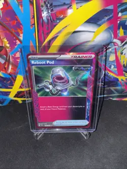 Reboot Pod Ace Spec Trainer Pokemon Card Temporal Forces 158 - Image 3