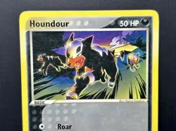 Houndour 59/97 EX Dragon E Reader Pokemon TCG Card 2003 Non Holo Common LP - Image 3