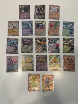 Pokemon English EX Lot 20 NM Cards - 2 Pikachu, 2 Full Arts, 2 Promos + 16 EX 🔥 - Image 1