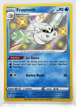 Frosmoth SV034/SV122 Pokemon Card 2021 Shining Fates Shiny Vault - Image 1