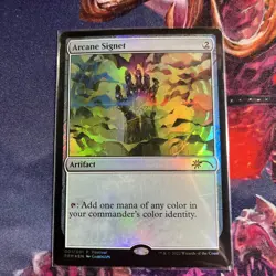 Arcane Signet (Foil, #1, NM) MagicFest Cards (MFP-PRM), MTG - Image 1