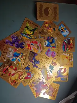 Pokemon 23K Gold-Plated Trading Cards Collection Set - Image 5