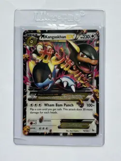 Pokemon Flashfire Mega M Kangaskhan EX Holo Rare Card 79/106 - Image 2
