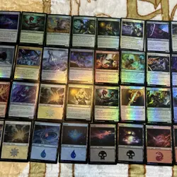 Magic The Gathering Edge Of Eternity Foil, Galaxy Foil Card Lot 33x Cards - Image 4