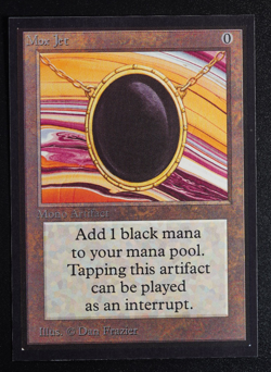 Mox Jet Magic Card International Collectors' Edition ICE MTG - Image 1