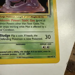 Pokemon Card Muk 16/110 Legendary Collection WOTC Rare LP/Played - Image 2