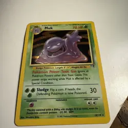 Pokemon Card Muk 16/110 Legendary Collection WOTC Rare LP/Played - Image 3