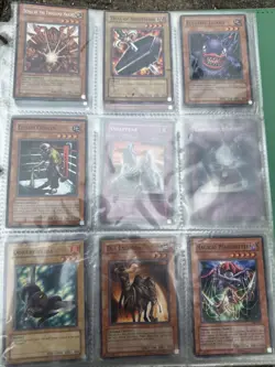 YuGiOh Old School Cards 1996 Lot Childhood Cards Vintage Lot Bulk Tcg Binder - Image 2