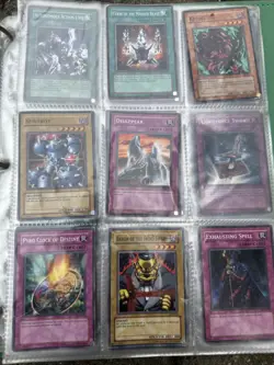 YuGiOh Old School Cards 1996 Lot Childhood Cards Vintage Lot Bulk Tcg Binder - Image 4