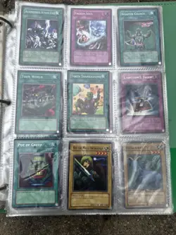 YuGiOh Old School Cards 1996 Lot Childhood Cards Vintage Lot Bulk Tcg Binder - Image 5