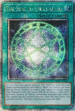 Yugioh - The Seal of Orichalcos - 1st Edition QCR NM - Free Holographic Card - Image 1