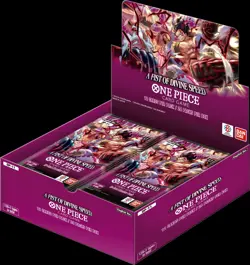 One Piece Card Game (OP-11) Fist of Divine Speed Booster Box NOW ON STOCK - Image 1