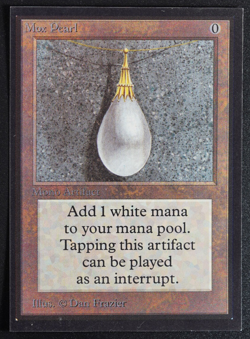 Mox Pearl Magic Card International Collectors' Edition ICE MTG - Image 1