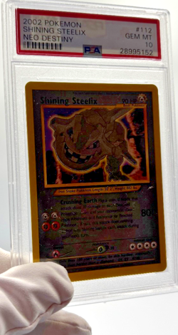 Pokemon Cards - PSA 10 Shining Steelix 112/105 - Neo Destiny - GEM MT - PSA10 - Image 4