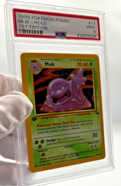 Pokemon Cards - PSA 9 1st Edition Muk 13/62 - Fossil Set - MINT - PSA9 - Image 3
