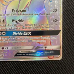 2017 Pokemon TCG Sun & Moon Espeon GX Rainbow Secret Rare Card 152/149 MP - Image 4