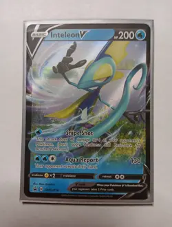 Inteleon V SWSH016 SWSH: Sword & Shield Promo Cards Holo - Image 1