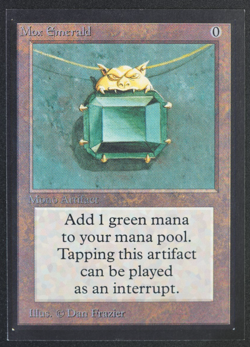 Mox Emerald Magic Card International Collectors' Edition ICE MTG - Image 1
