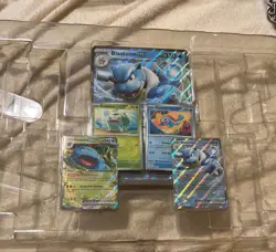 Pokemon 151 Blooming Waters Premium Collection 5 Promo Cards + NM Condition - Image 1