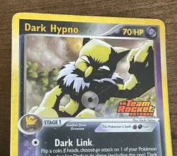 Pokemon Card Dark Hypno Team Rocket Stamped 6/109 - Image 2
