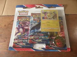 G-35 Pokemon Battle Styles 3 booster pack blister promo card Jolteon - Image 1