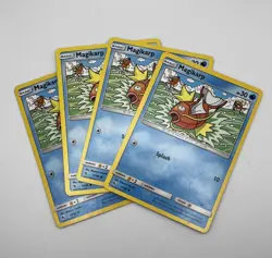 Magikarp 15/68 4x x4 Hidden Fates 2019 Pokemon Card Playset NM/LP - Image 1