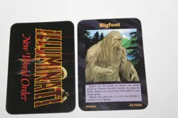 Bigfoot Card Limited INWO Illuminati New World Order Game - Image 1